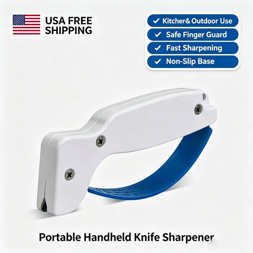 Handheld knife sharpener safe - handheld,
