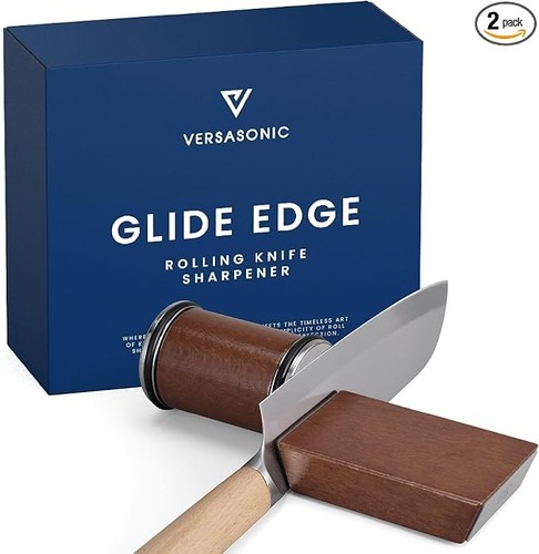 Glide edge rolling knife - edge,