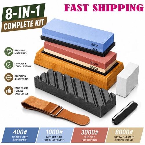 Knife sharpening stone - knife,